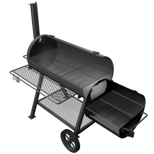 Oklahoma Joes Highland Offset Smoker Top View 24203001.png